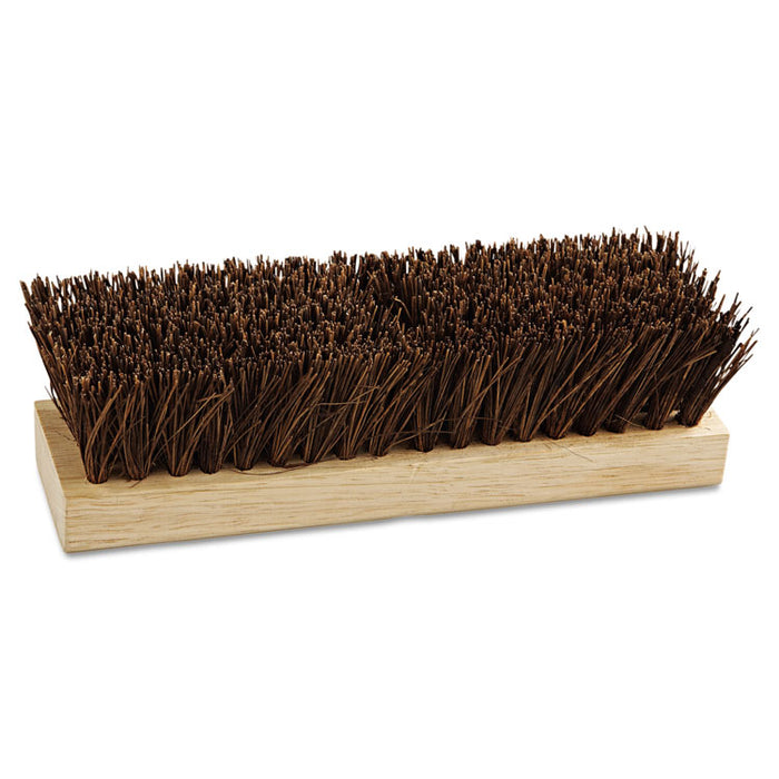 Deck Brush Head, 10" Wide, Palmyra Bristles