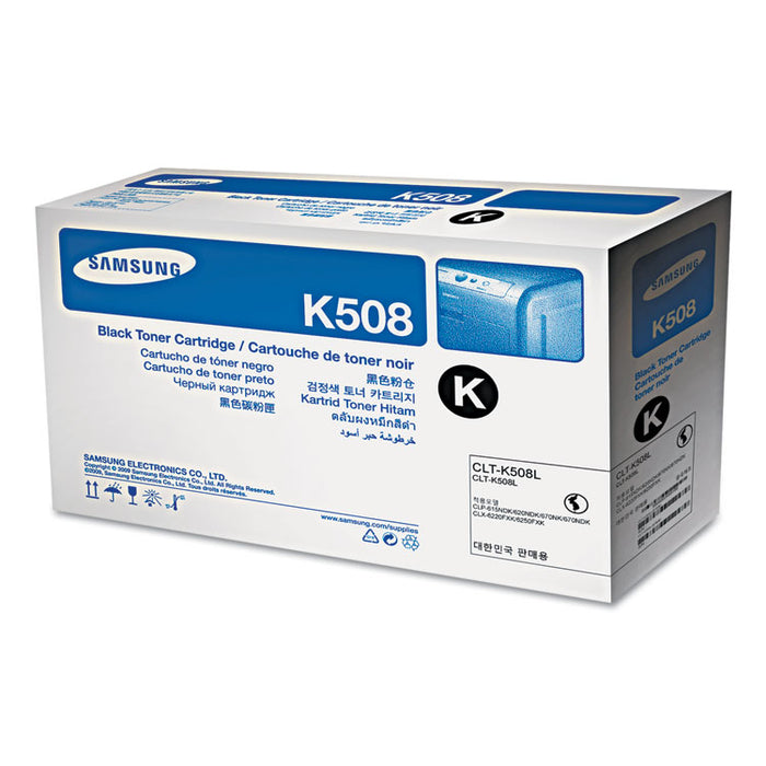 SU191A (CLT-K508L) High-Yield Toner, 5,000 Page-Yield, Black