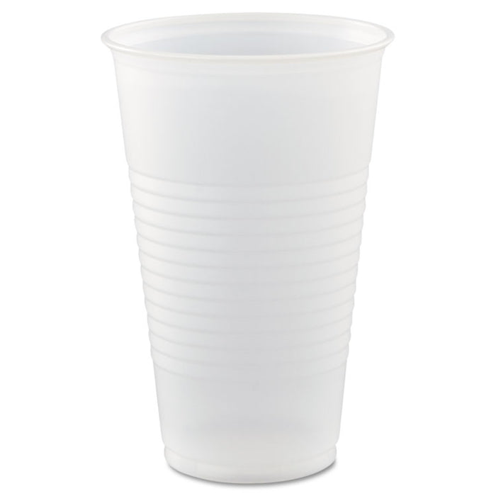 Conex Galaxy Polystyrene Plastic Cold Cups, 16oz, 50 Sleeve, 20 Bags/Carton