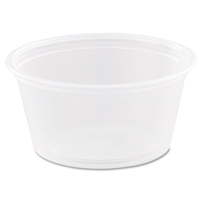 Conex Complements Portion/Medicine Cups, 2 oz, Clear, 125/Bag, 20 Bags/Carton