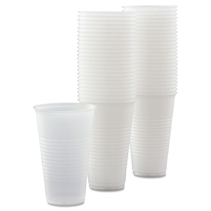 Conex Galaxy Polystyrene Plastic Cold Cups, 16oz, 50 Sleeve, 20 Bags/Carton
