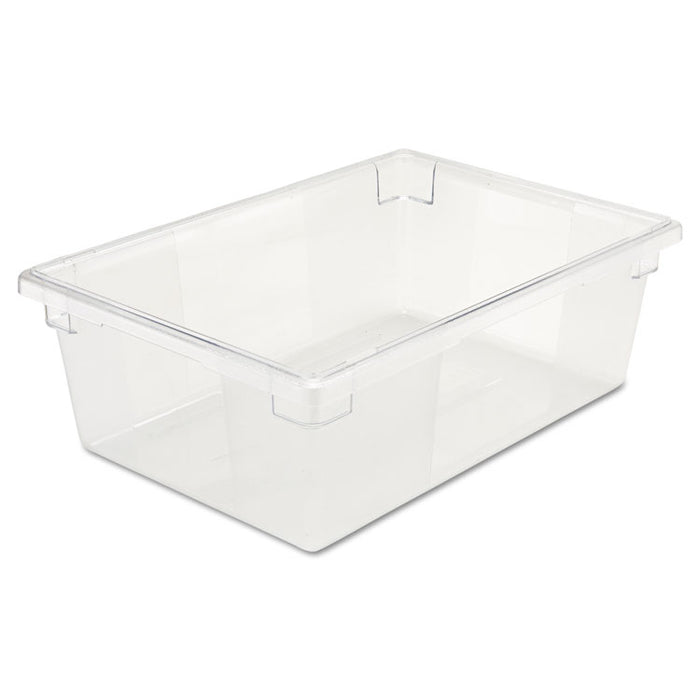 Food/Tote Boxes, 12.5 gal, 26 x 18 x 9, Clear, Plastic