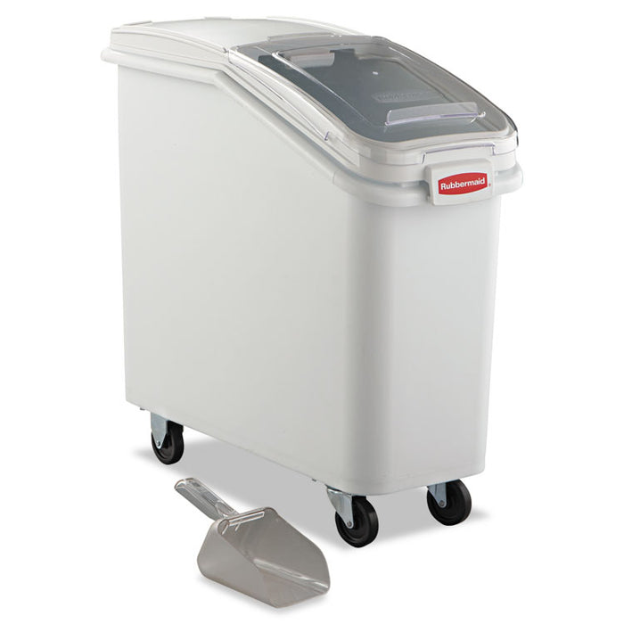 ProSave Mobile Ingredient Bin, 20.57 gal, 13.13 x 29.25 x 28, White, Plastic