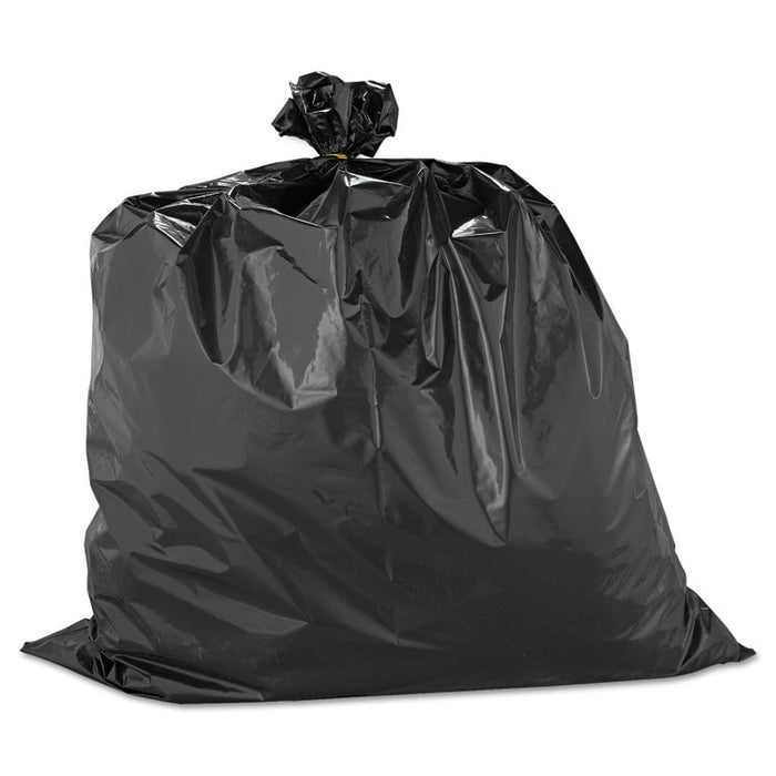 Heavyweight Contractor Bags, 33 gal, 2.5 mil, 33" x 40", Black