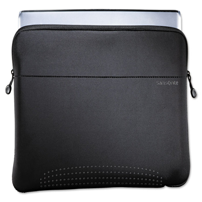 15.6" Aramon Laptop Sleeve, Neoprene, 15-3/4 x 1 x 10-1/2, Black