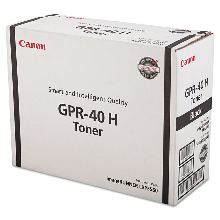 3482B005AA (GPR-40) Toner, 12500 Page-Yield, Black