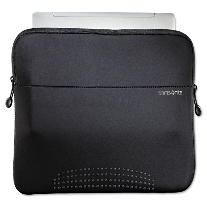 14" Aramon Laptop Sleeve, Neoprene, 14-1/2 x 1 x 10-1/2, Black