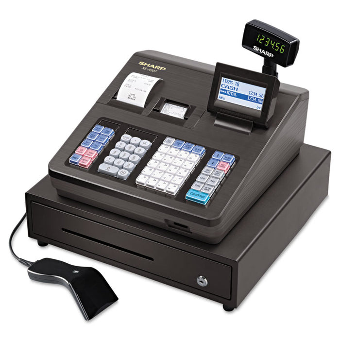 XE Series Cash Register w/Scanner, Thermal Printer, 7000 Lookup, 40 Clerks, LCD