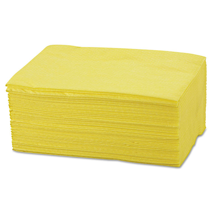 Masslinn Dust Cloths, 24 x 40, Yellow, 25/Bag, 10 Bags/Carton