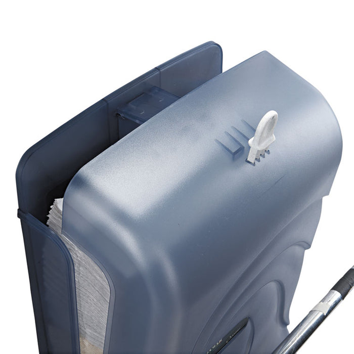 Ultrafold Multifold/C-Fold Towel Dispenser, Oceans, 11.75 x 6.25 x 18, Arctic Blue