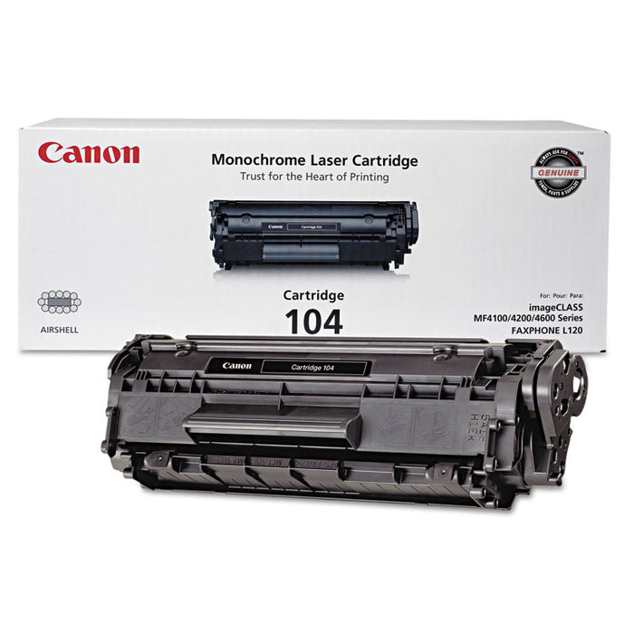 104 (104) Toner, 2,000 Page-Yield, Black