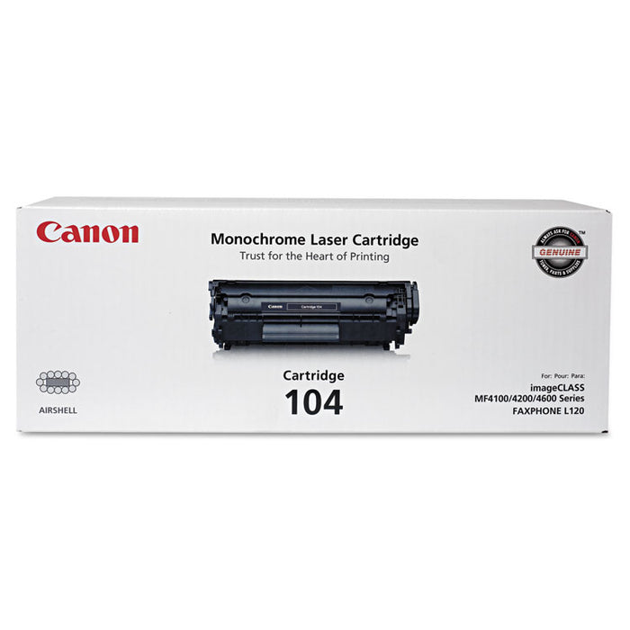 104 (104) Toner, 2,000 Page-Yield, Black