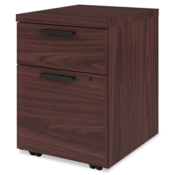 Box/File Mobile Pedestal for 10500/10700 Shells, 15.75w x 18.88d x 21.88h, Mahogany