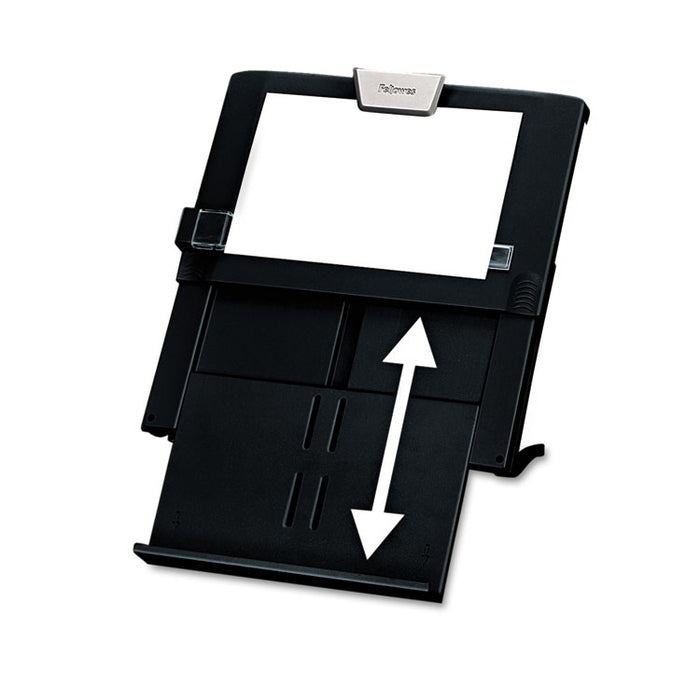 Professional Series Document Holder, Plastic, 250 Sheet Capacity, Black