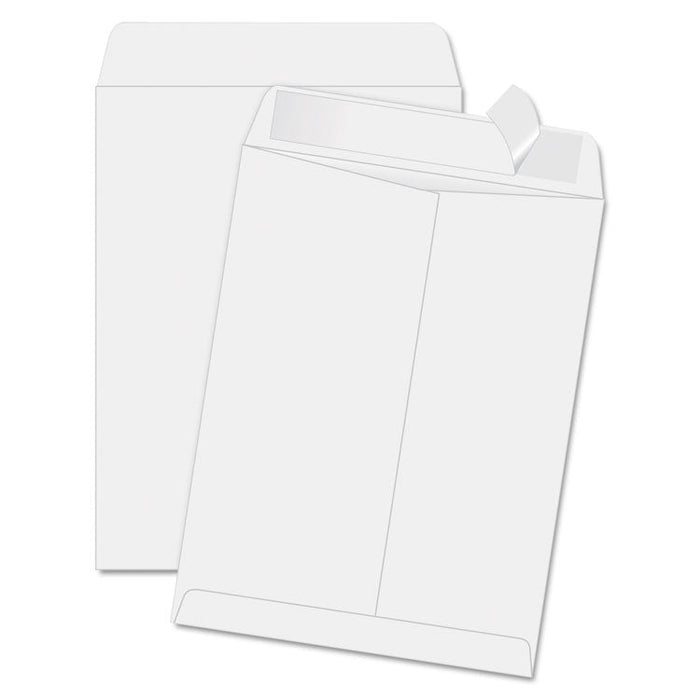 Redi-Strip Catalog Envelope, #14 1/2, Cheese Blade Flap, Redi-Strip Closure, 11.5 x 14.5, White, 100/Box
