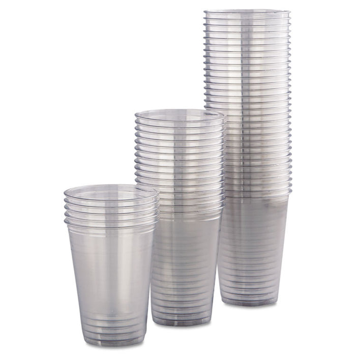 Ultra Clear Cups, 12 oz, PET, 50/Bag, 20 Bags/Carton