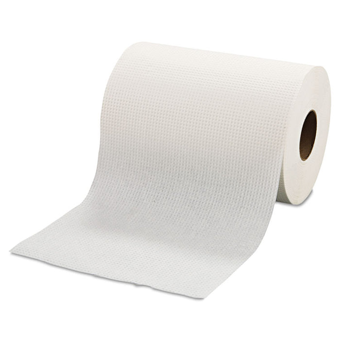 Morsoft Universal Roll Towels, 8" x 350 ft, White, 12 Rolls/Carton