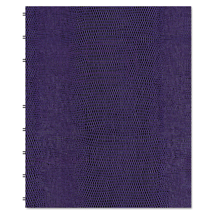 MiracleBind Notebook, 1 Subject, Medium/College Rule, Purple Cover, 9.25 x 7.25, 75 Sheets