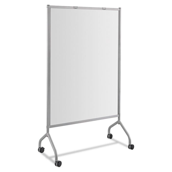 Impromptu Magnetic Whiteboard Collaboration Screen, 42w x 21.5d x 72h, Gray/White