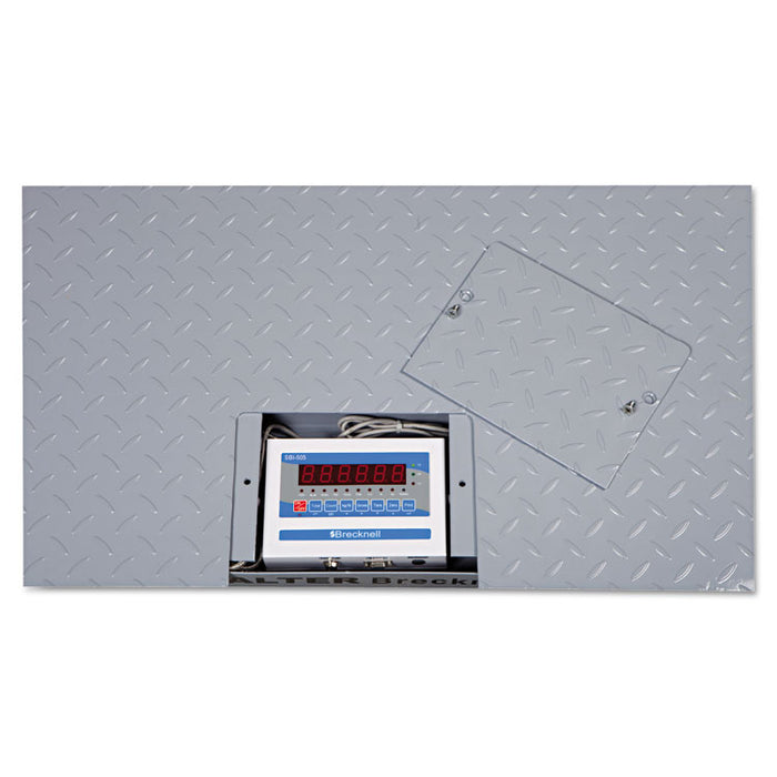 Electronic Shipping Scale, 5000lb Capacity, 48 x 48 Platform
