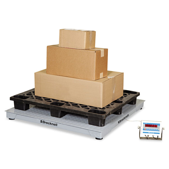 Electronic Shipping Scale, 5000lb Capacity, 48 x 48 Platform