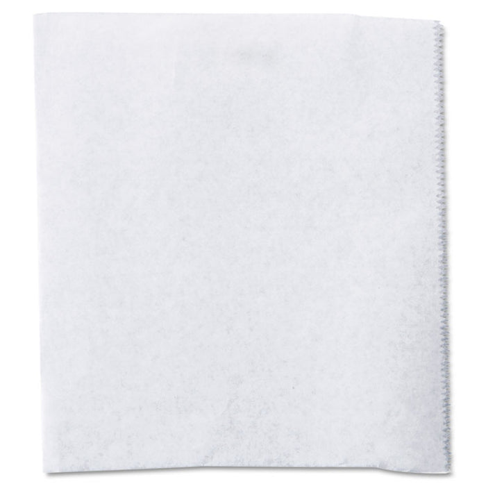Eco-Pac Interfolded Dry Wax Paper, 6 x 10 3/4, White, 500/Pack, 12 Packs/Carton