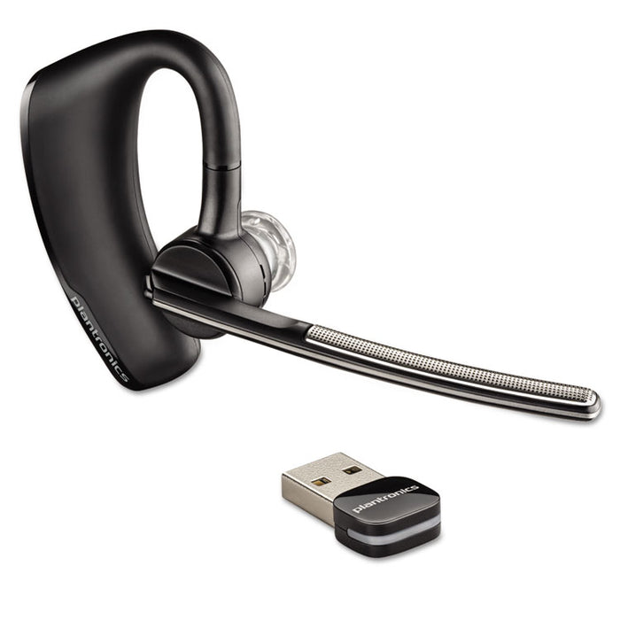 Voyager Legend UC Monaural Over-the-Ear Bluetooth Headset, Microsoft Optimized