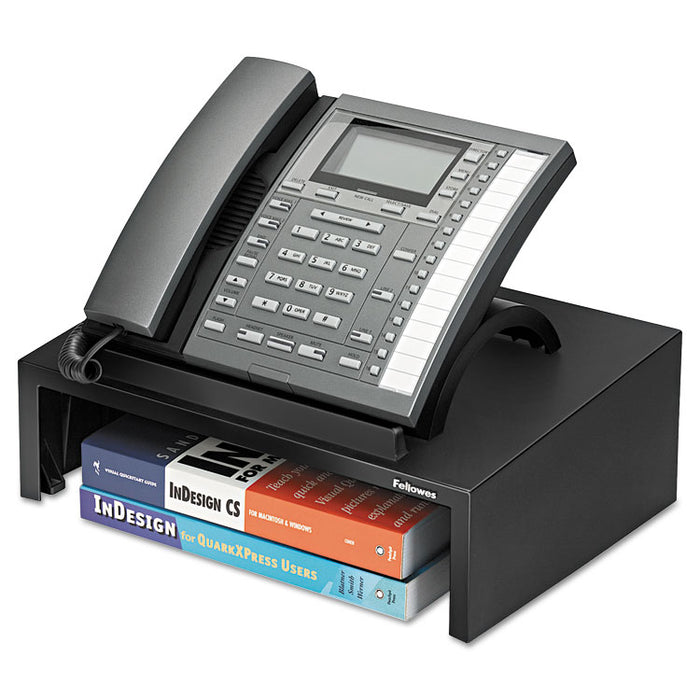 Designer Suites Telephone Stand, 13 x 9 1/8 x 4 3/8, Black Pearl