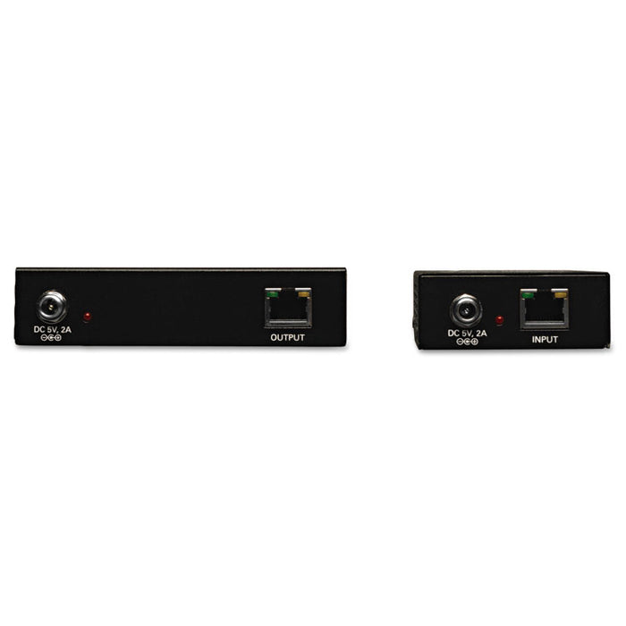 VGA w/Audio over Cat5/Cat6 Extender Kit, Box-Style Transmitter/Receiver, 1000 ft