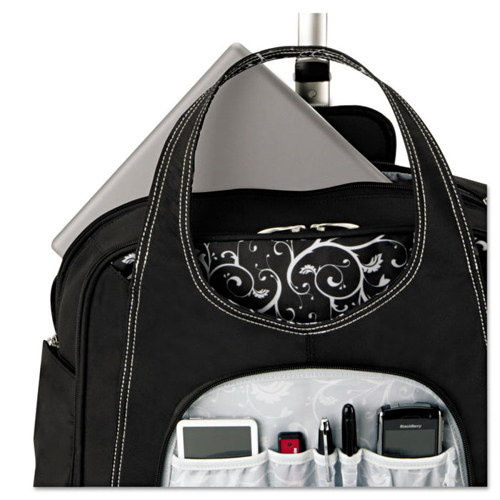 Contour Balance Rolling Netbook Case,18w x 9d x 13-1/2h, Black