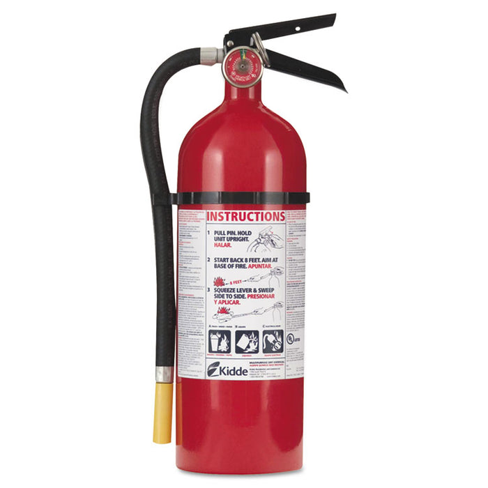 ProLine Pro 5 Multi-Purpose Dry Chemical Fire Extinguisher, 8.5lb, 3-A, 40-B:C