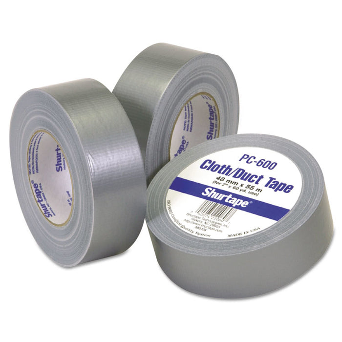 PC-600-2 General Purpose Duct Tape, 2" x 60 yds, Silver