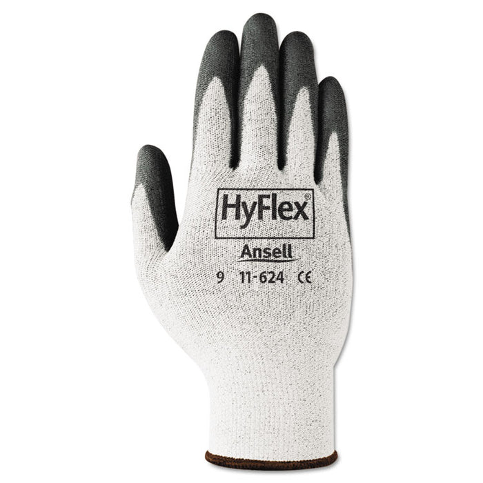HyFlex Dyneema Cut-Protection Gloves, Gray, Size 10, 12 Pairs