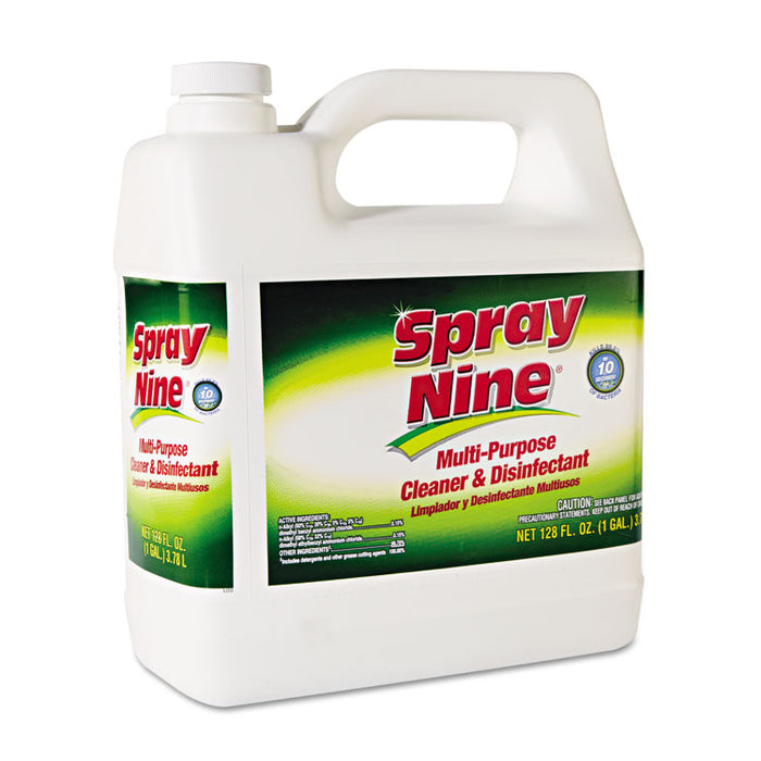 Heavy Duty Cleaner/Degreaser/Disinfectant, 1gal, Bottle, 4/Carton