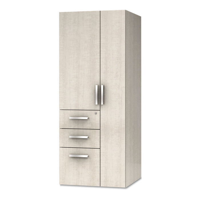 e5 Series Wardrobe Tower, 23-1/2w x 23-1/2d x 62h, Cocoa