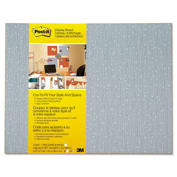 Cut-to-Fit Display Board, 18 x 23, Ice, Frameless