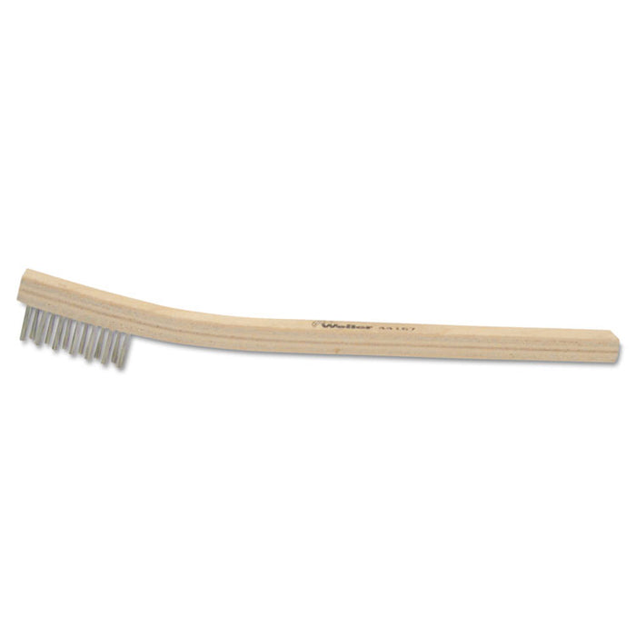 BH-37-SS Small Hand Scratch Brush, 3 x 7, Stainless Steel