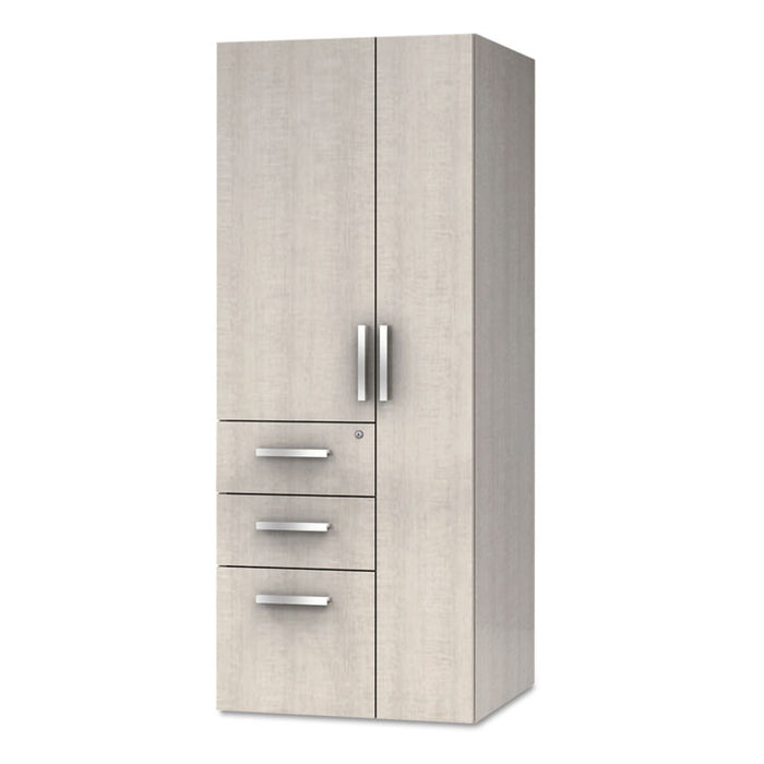e5 Series Wardrobe Tower, 23-1/2w x 23-1/2d x 62h, Summer Suede