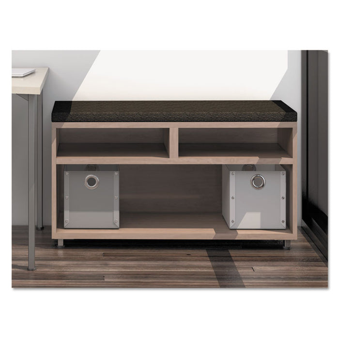 e5 Series Open Storage Cabinet, 42w x 18d x 23h, Summer Suede