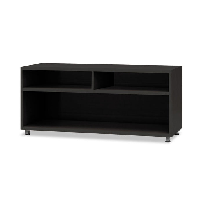 e5 Series Open Storage Cabinet, 42w x 18d x 23h, Raven
