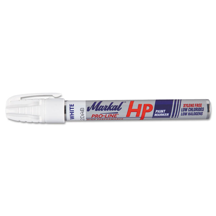 Pro-Line HP Paint Marker 96960, Medium Bullet Tip, White