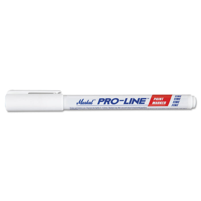 Pro-Line Fine Point Paint Marker 96871, Fine Bullet Tip, White