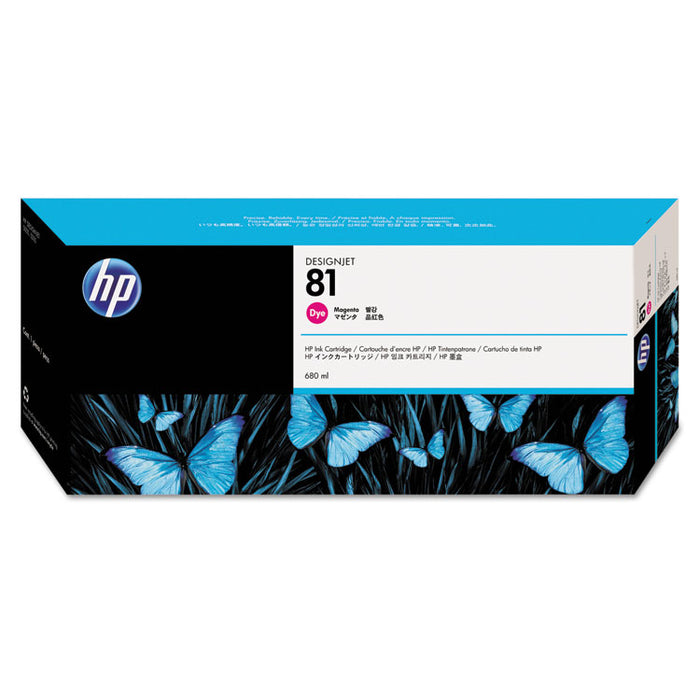 HP 81, (C4932A) Magenta Original Ink Cartridge