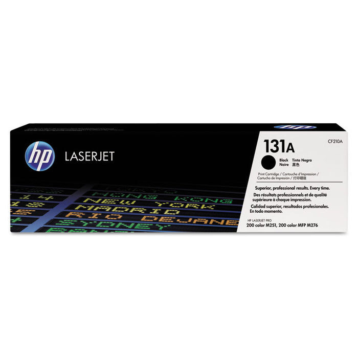 HP 131A, (CF210A) Black Original LaserJet Toner Cartridge