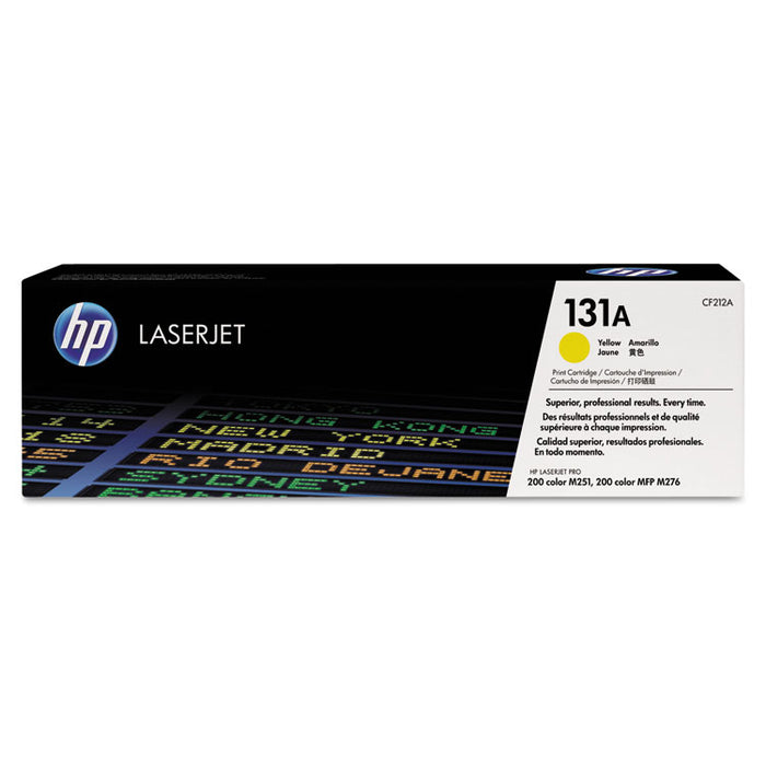 HP 131A, (CF212A) Yellow Original LaserJet Toner Cartridge