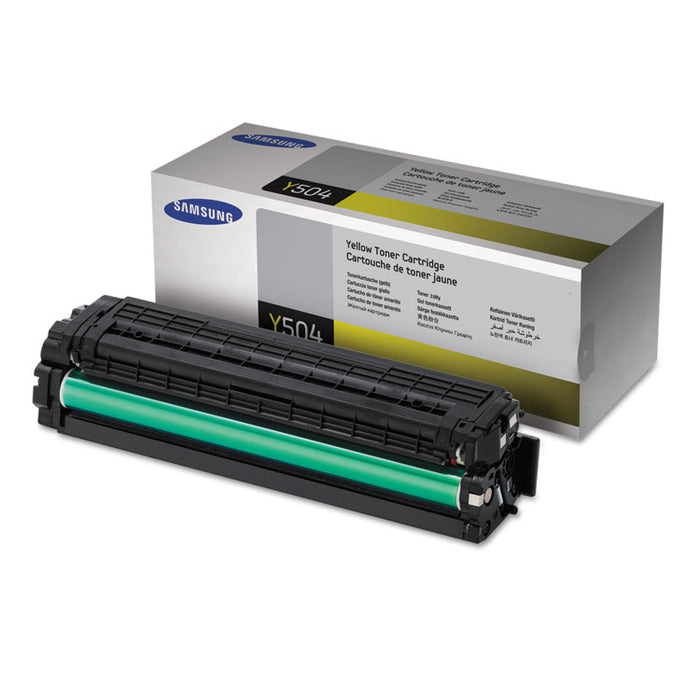 CLT-Y504S (SU506A) Toner, 1800 Page-Yield, Yellow