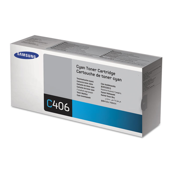 ST988A (CLT-C406S) Toner, 1,000 Page-Yield, Cyan