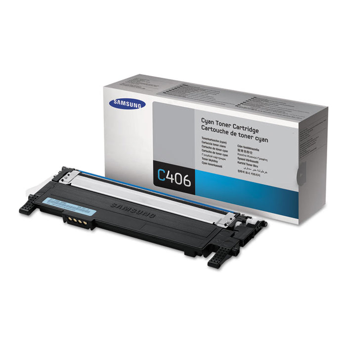 ST988A (CLT-C406S) Toner, 1,000 Page-Yield, Cyan