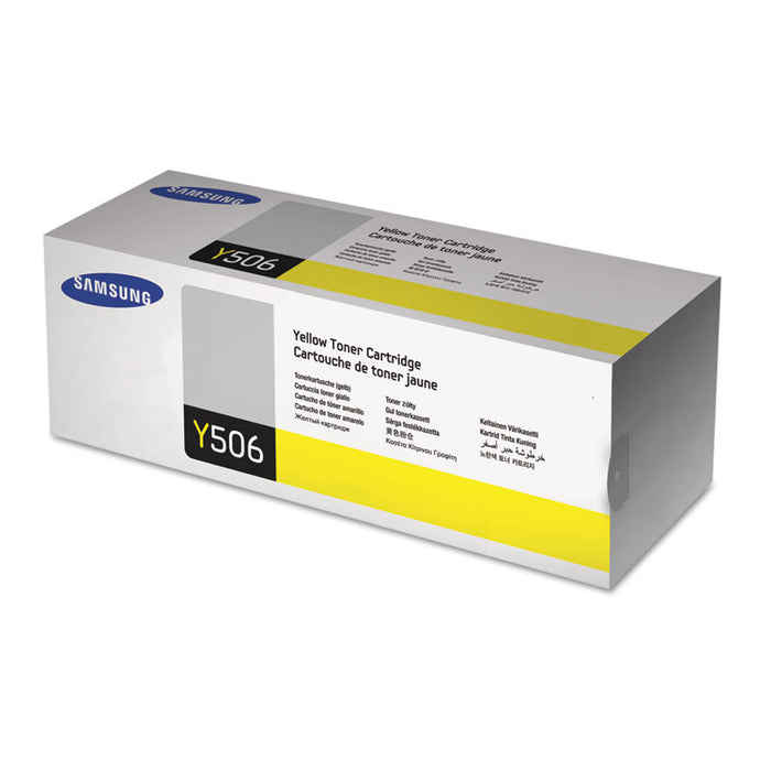 CLT-Y506S (SU528A) Toner, 1500 Page-Yield, Yellow