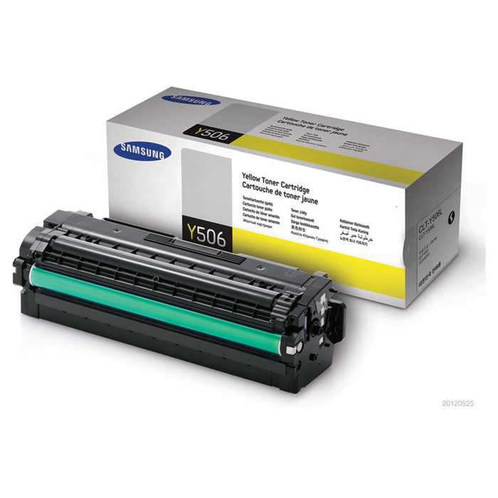 SU519A (CLT-Y506L) High-Yield Toner, 3,500 Page-Yield, Yellow